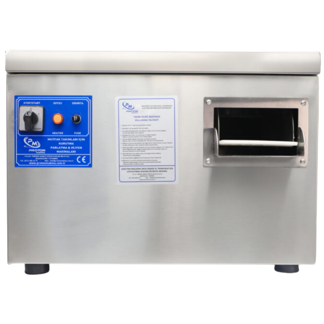 Takım Silme Makinesi Proton Makina PM3000 | Çatal Kaşık Parlatma Makinesi