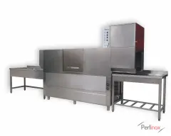 Endüstriyel Konveyörlü Bulaşık Makinesi-2000 Tabak/Saat