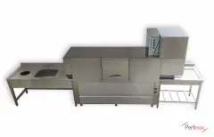 Endüstriyel Konveyörlü Bulaşık Makinesi-2000 Tabak/Saat