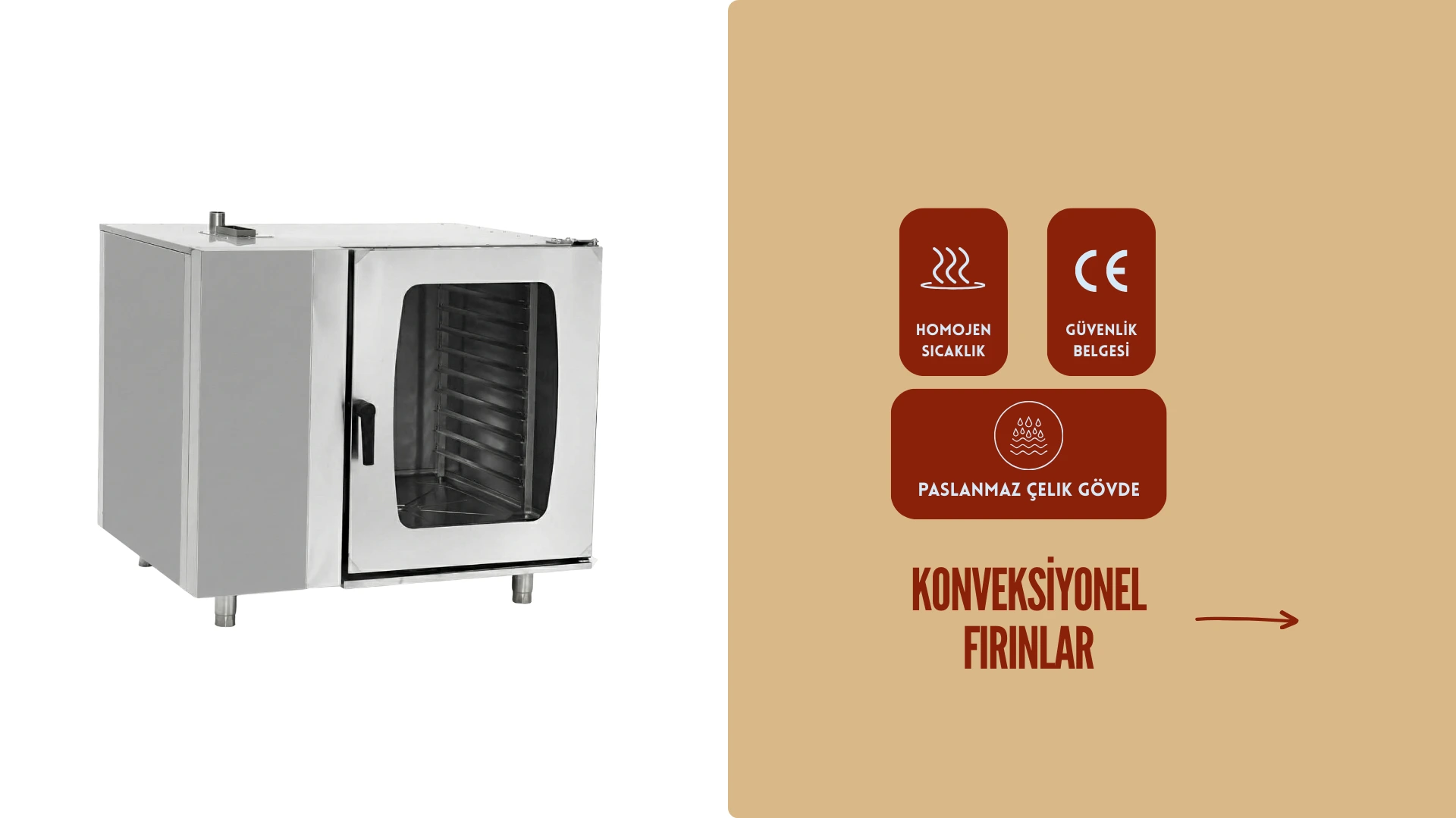 Konveksiyonel Fırın